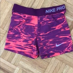 Dri- fit Nike booty shorts